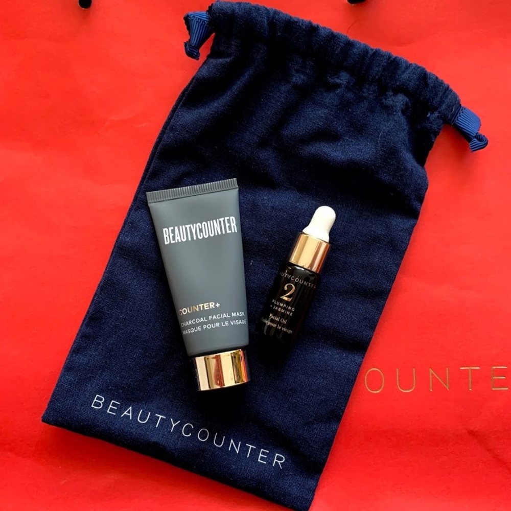 Beautycounter Charcoal Mask + Facial Oil Bundle